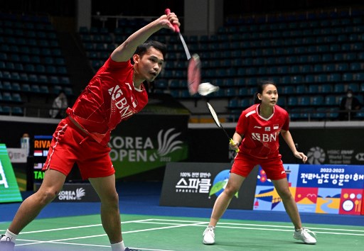 Sambut BWF World Tour Finals, Rinov/Pitha Latih Kekuatan dan Daya Tahan