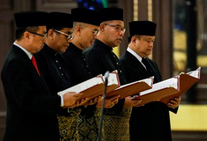 Sah! Jajaran Menteri Kabinet PM Malaysia Anwar Ibrahim Mengucap Sumpah Jabatan