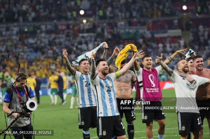 Pulangkan Australia, Argentina Jumpa Belanda di Perempat Final