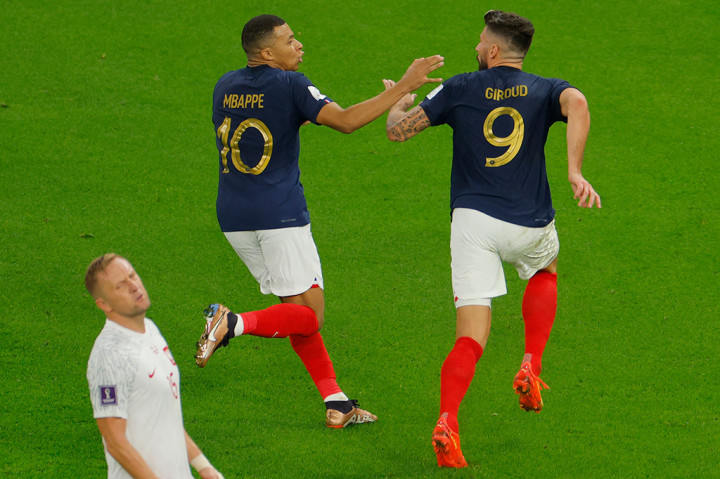Prancis ke Perempat Final usai Bungkam Polandia 3-1