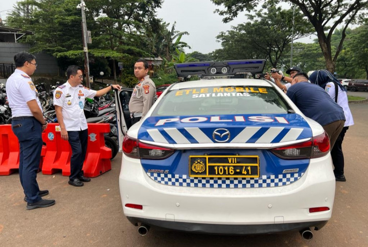 Mobil Patroli dengan Sistem Tilang Elektronik Mulai Mengaspal di Tangsel