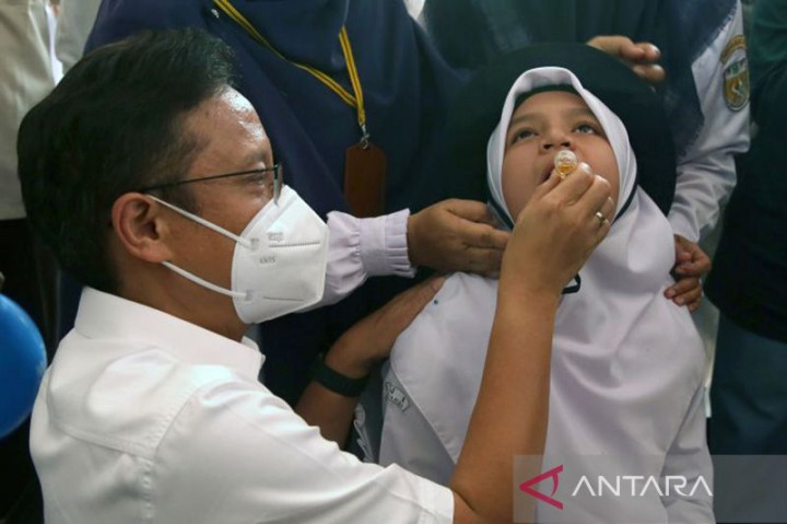 47.186 Anak di Lhokseumawe jadi Sasaran Imunisasi Polio