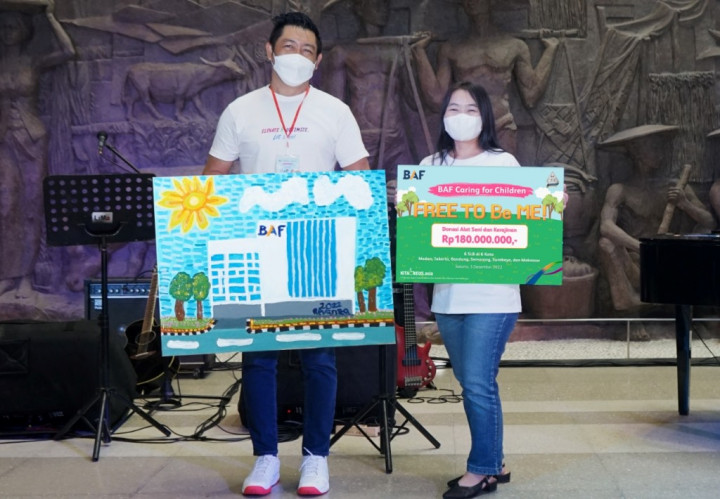 6 SLB Dapat Donasi Alat Seni di Hari Disabilitas Internasional