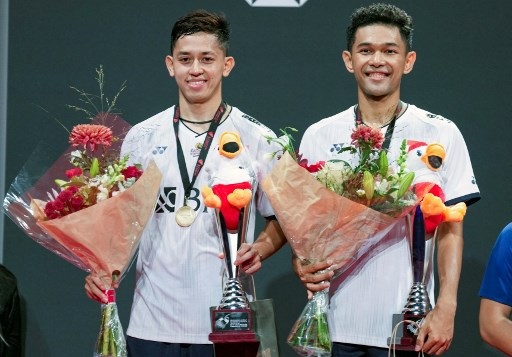 Keren! Fajar/Rian Raih Penghargaan BWF 2022