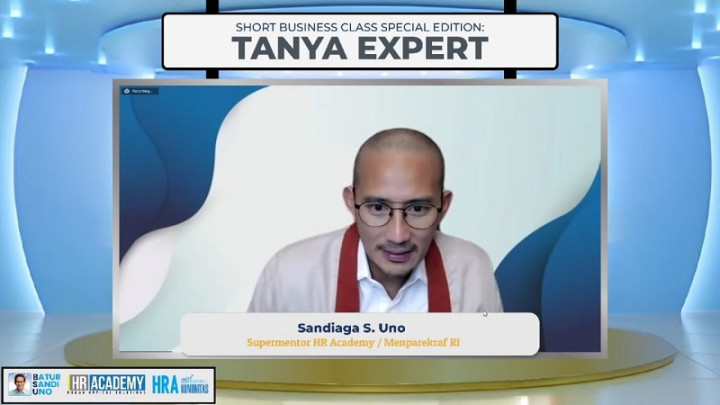 Sandiaga Yakin Pelaku UMKM Bisa Menambah Lapangan Kerja di 2023