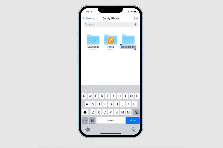 Cara Buat Folder di iPhone