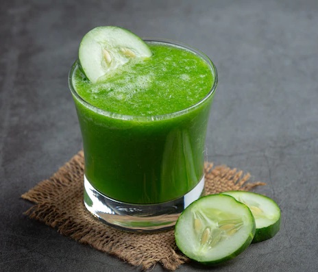 Jus mentimun. (Foto: Ilustrasi. Dok. Freepik.com)