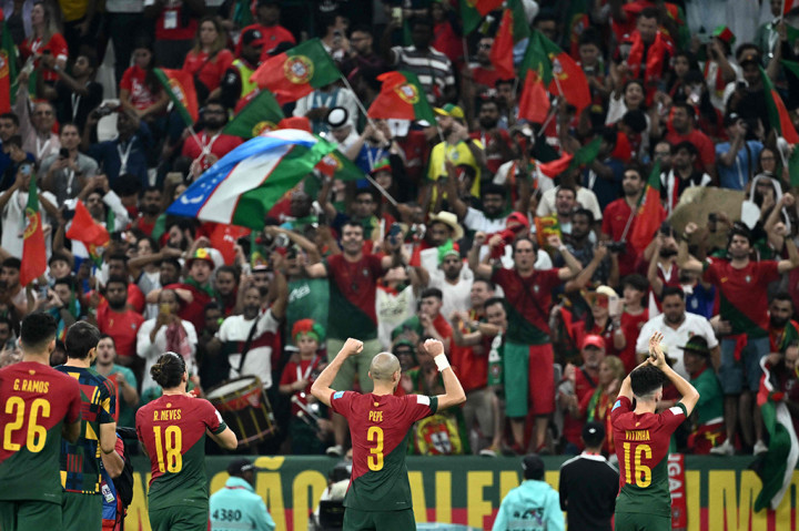 Portugal Gasak Swiss 6-1, Ramos Hat-trick