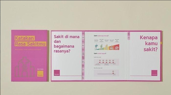 Tampilan buku AAC (Foto: Aulia/Medcom)