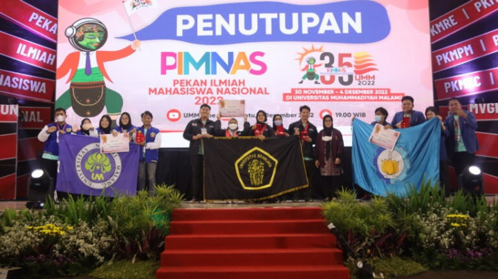 Pimnas ke-35 UB Masuk 5 Besar Bersama IPB, UGM, ITS, dan UM