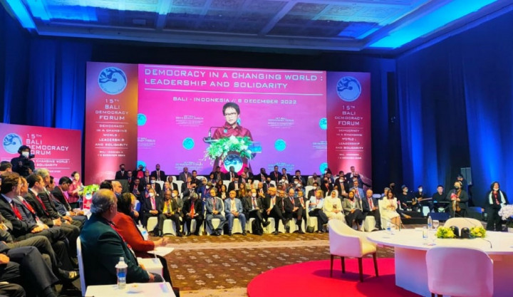 Indonesia Optimistis Demokrasi Mampu Hadapi Berbagai Tantangan di 2023