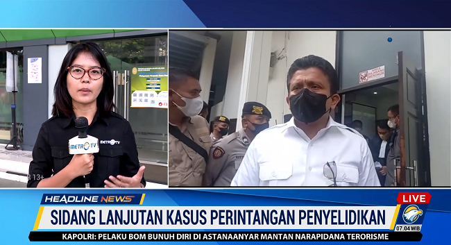 Ferdy Sambo Jadi Saksi Sidang Hendra Kurniawan Hari ini