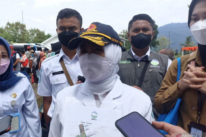 BMKG Larang Warga Bangun Kembali Hunian di Patahan Cugenang