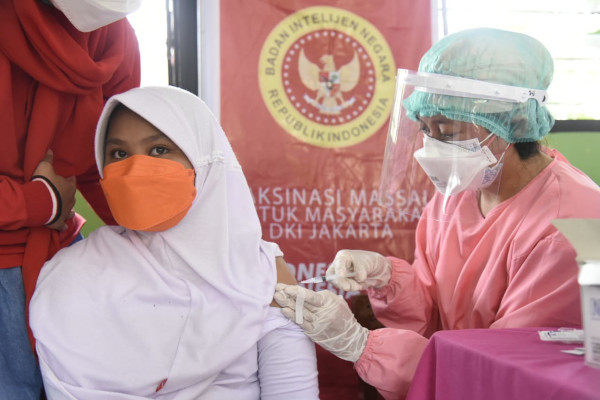 66,62% Anak Terproteksi Dua Dosis Vaksin Covid-19