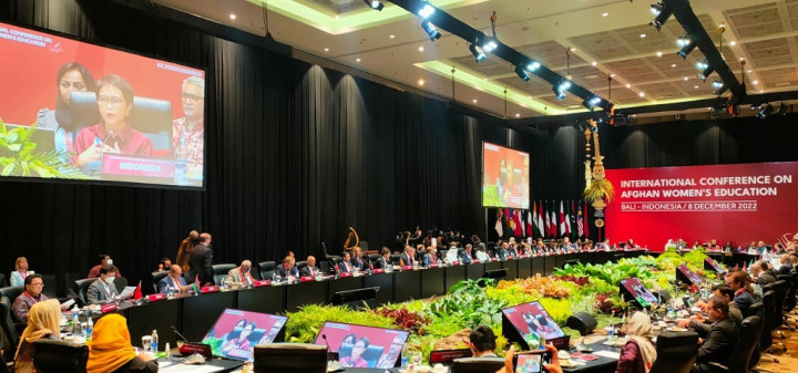 RI Galang Dukungan Internasional untuk Pendidikan Perempuan Afghanistan