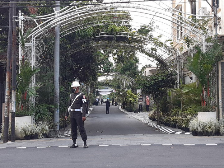 Keluarga Presiden di Solo Gelar Pengajian Jelang Pernikahan Kaesang-Erina