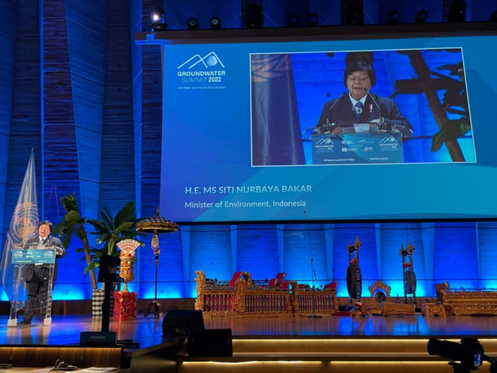 Menteri LHK Sampaikan Langkah Indonesia Kelola Air Tanah di Forum PBB