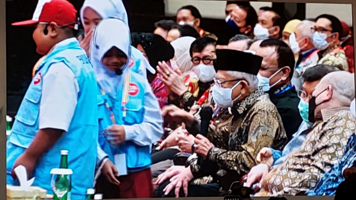 Ditanya Hukum Menyontek oleh Anak SD, Wapres: Dosa Lah!