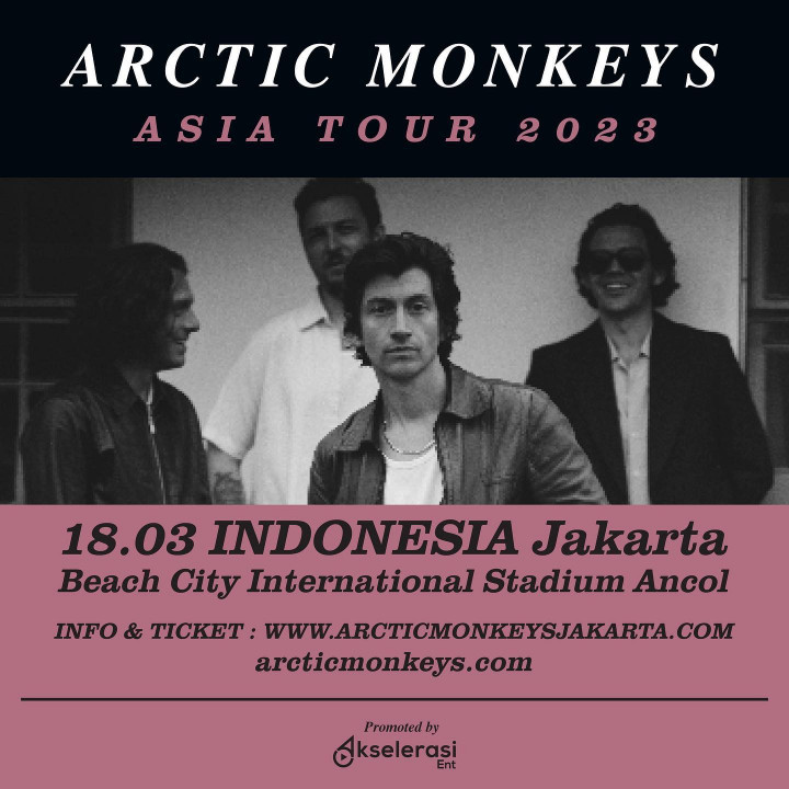 Arctic Monkeys Konser di Indonesia, Catat Waktu dan Harga Tiketnya