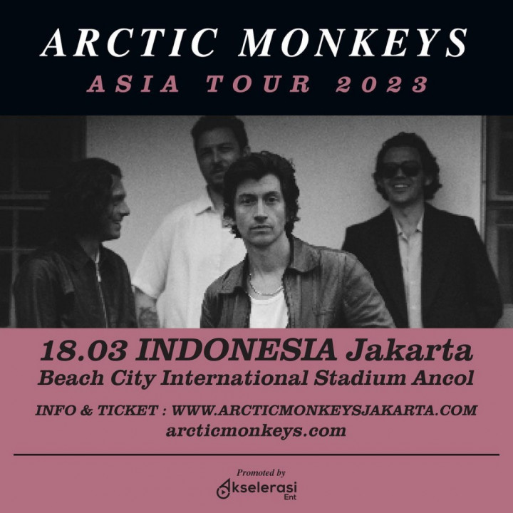Begini Cara Beli Tiket Konser Arctic Monkeys, Termurah Rp1,3 Juta