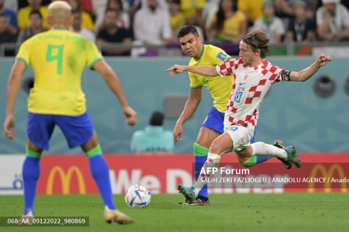 Babak Pertama, Kroasia Tahan Imbang Brasil Tanpa Gol