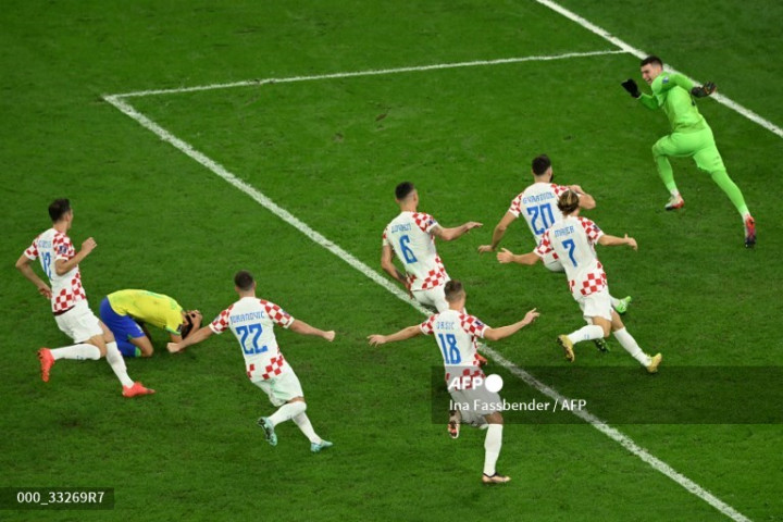 Wow, Kroasia Singkirkan Brasil Lewat Drama Adu Penalti