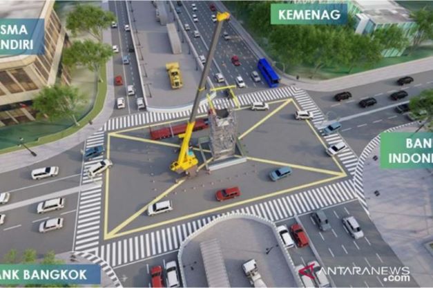 Legislator DKI Tolak Rencana Relokasi Pelican Crossing Medan Merdeka Selatan