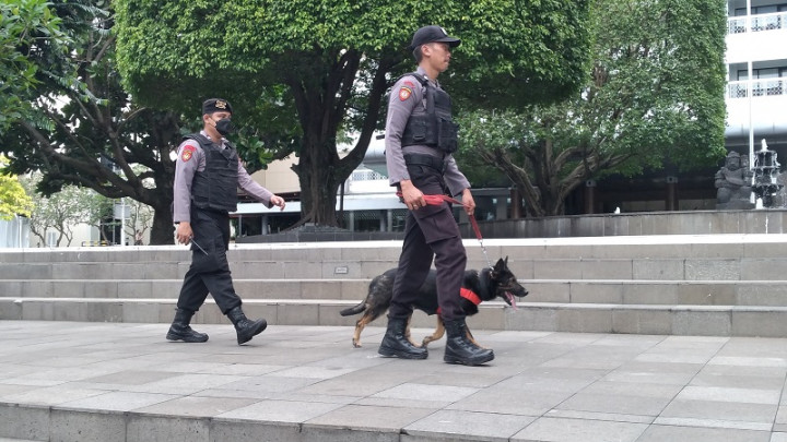Jelang Akad, Anjing Pelacak Sisir Lokasi Pernikahan Kaesang-Erina