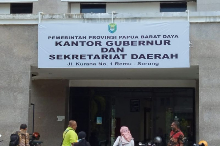 Kantor Gubernur Papua Barat Daya Pakai Gedung Bappeda Kota Sorong