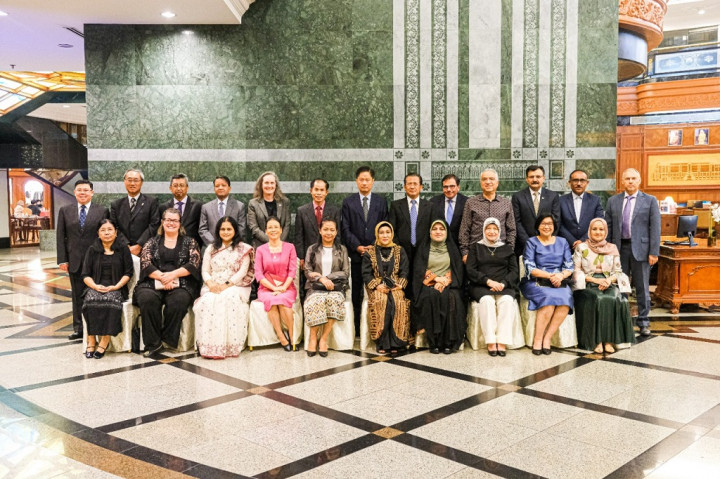 Perpisahan Duta Besar Kamboja oleh Korps Diplomatik di Brunei Darussalam