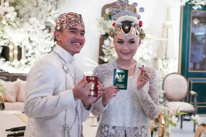 Kaesang Pangarep-Erina Gudono Sah Jadi Suami-Istri