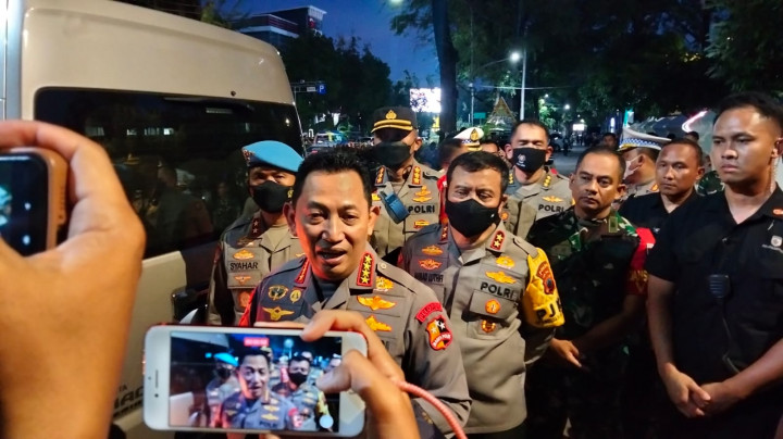 Kapolri Pastikan Keamanan Rute Kirab Pernikahan Kaesang-Erina