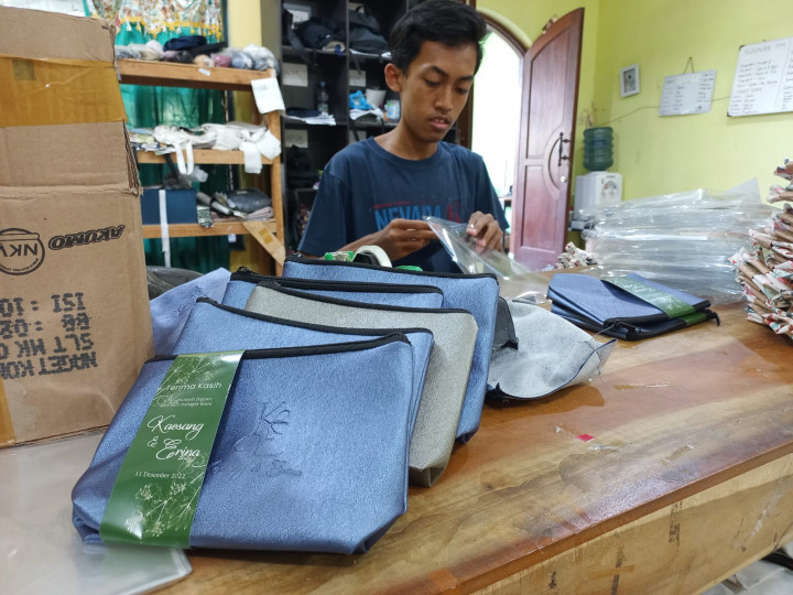 Salah Satu Souvenir Nikahan Kaesang-Erina Dibuat UMKM Sukoharjo