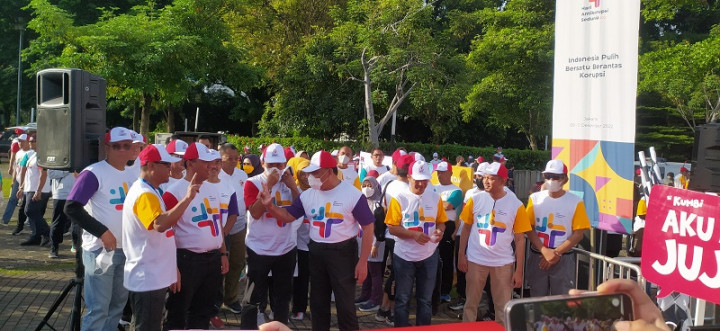 KPK Gelar Jalan Santai untuk Ramaikan Hakordia 2022
