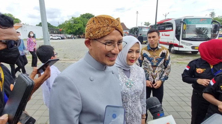 Sandiaga Puji Konsep Menu Hidangan Tradisional Pernikahan Kaesang-Erina
