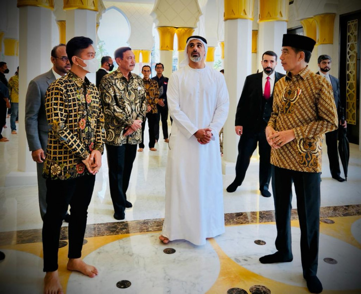 Presiden Temui Putra Pemimpin Persatuan Emirat Arab