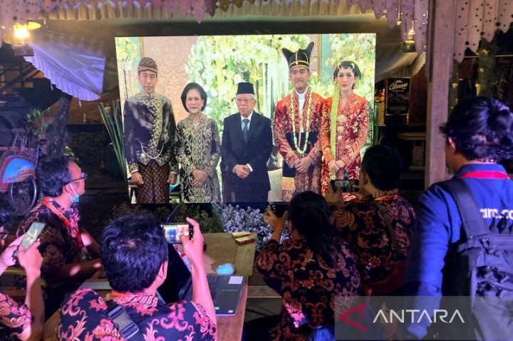 Megawati Hingga SBY Hadir di Resepsi Malam Pernikahan Kaesang-Erina
