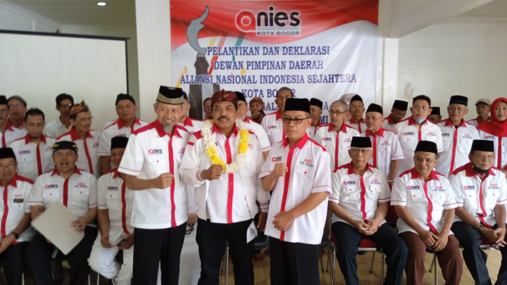 Diresmikan, DPD ANIES Bogor Targetkan 85% Warganya Memilih Anies