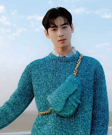 Cha Eun Woo. (Foto: Dok. Instagram/@dior)