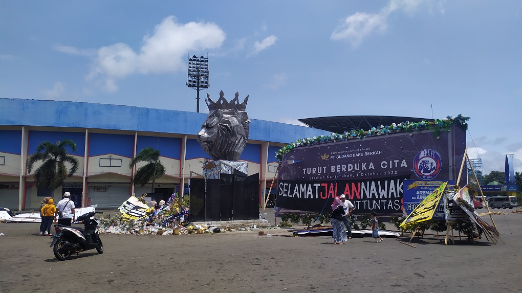 Polisi Sebut Pembongkaran Stadion Kanjuruhan Tak Terkait Insiden Kerusuhan