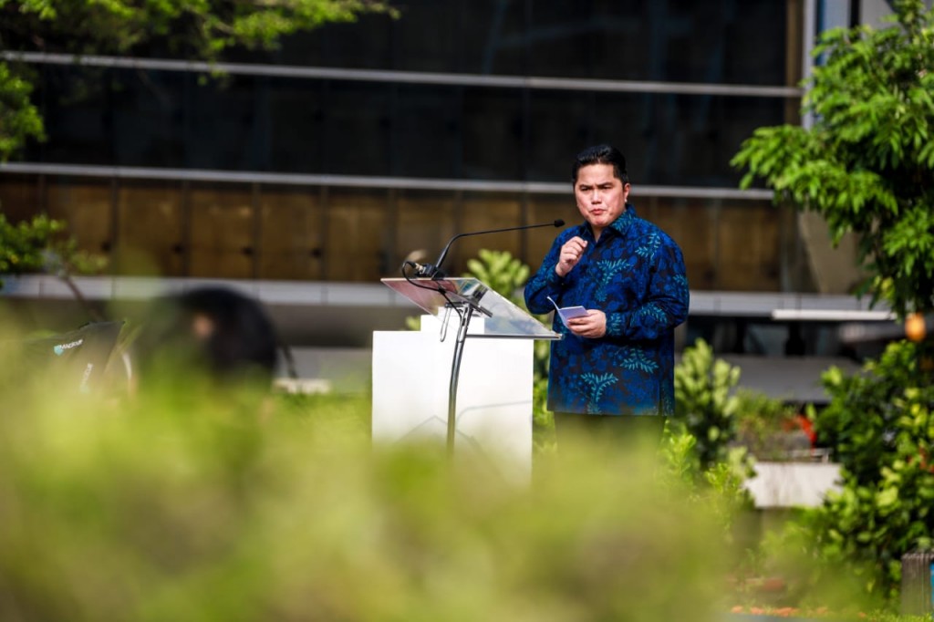 Menteri BUMN Erick Thohir