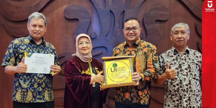 Telkom University PTS Terbaik di Indonesia Versi UI GreenMetric 2022