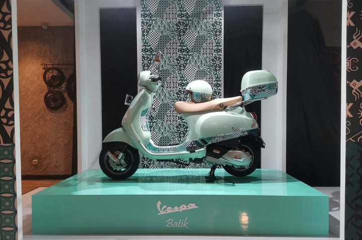 Vespa Batik Dibanderol Rp77 Juta, Ini Detailnya