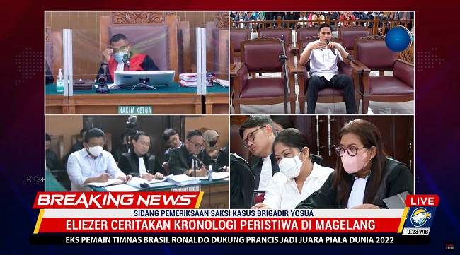 Richard Eliezer Ceritakan Kronologi 7 Juli di Magelang