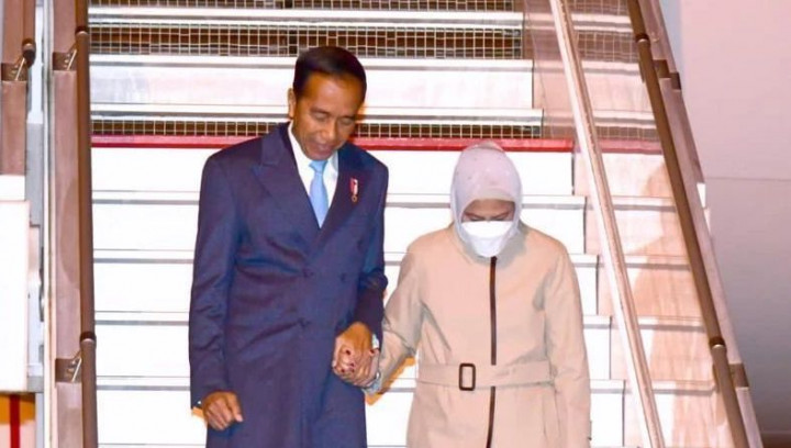 Hadiri KTT ASEAN-Uni Eropa, Presiden Jokowi Tiba di Belgia