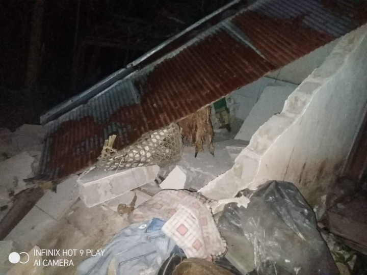 Puluhan Rumah di Karangasem Bali Rusak Akibat Gempa Magnitudo 5,2