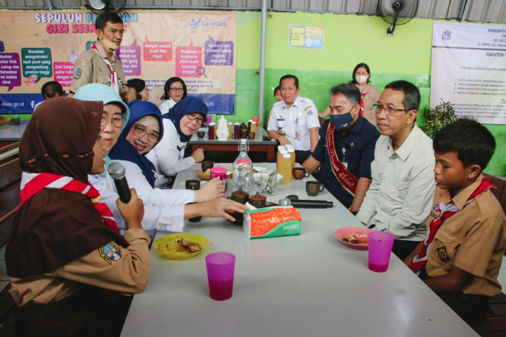 Pemprov DKI Ingin Setiap Kantin Sekolah Kantongi Sertifikasi Kesehatan