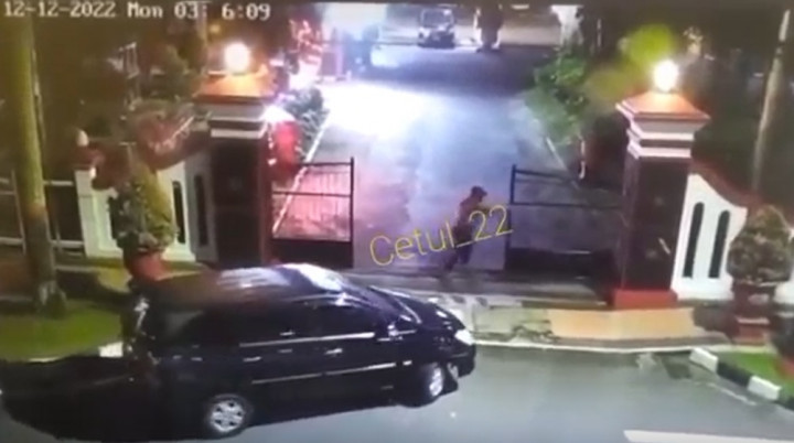 Polisi Dalami Rekaman CCTV Perampokan Rumah Dinas Wali Kota Blitar