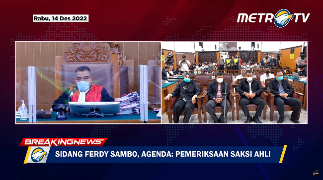 Ini 6 Saksi Ahli yang Dihadirkan Dalam Sidang Pembunuhan Brigadir J