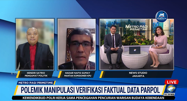 Data Sipol Mudah Dimanipulasi, KPU Diminta Lebih Transparan